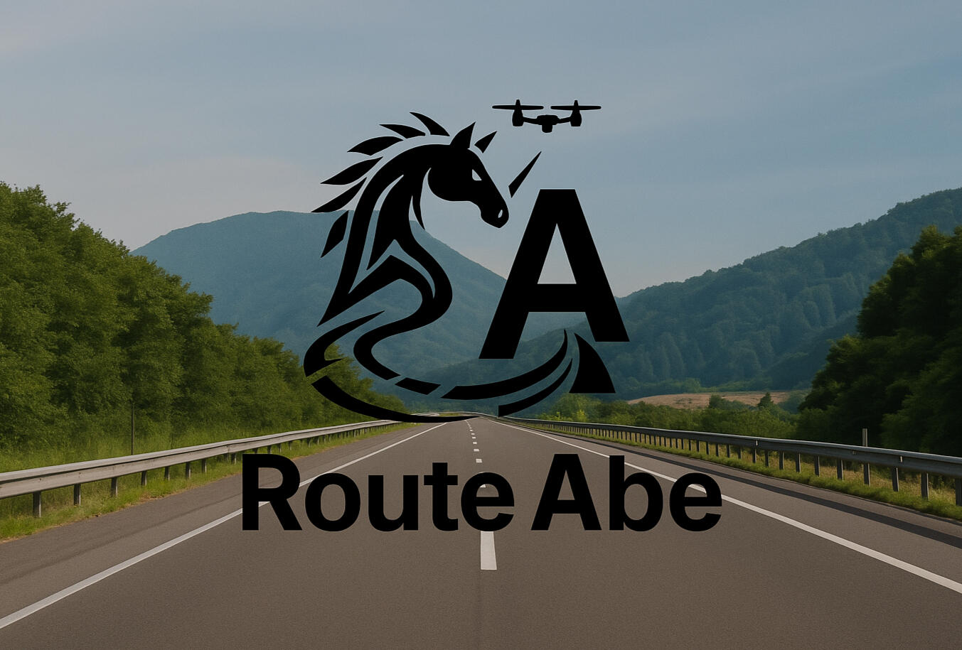 ルート・アベについて | Route Abe – 日本発レーザー彫刻アート Route Abeのロゴと日本の山道 – ルート・アベについて